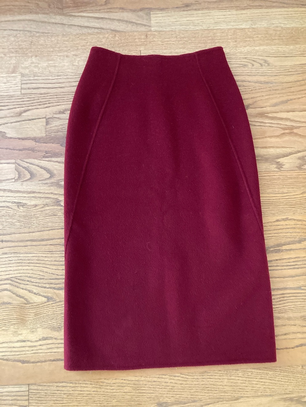 Donna Karan Signature Wool Midi Skirt Vintage
